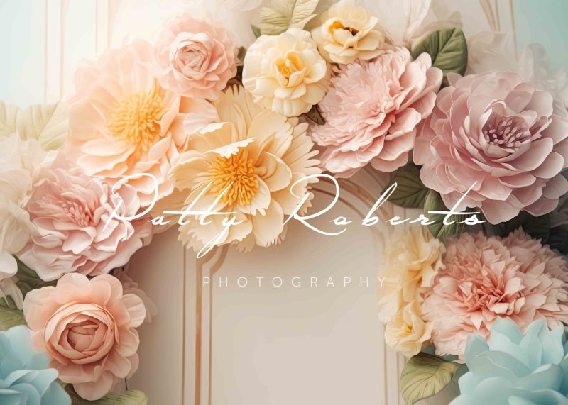 Kate Enchanting Blossoms Floral Arch Wall Backdrop Designed by Patty Robert