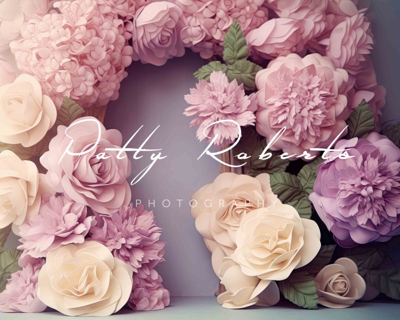 Kate Fragrant Lavender Floral Wedding Backdrop Designed by Patty Robert