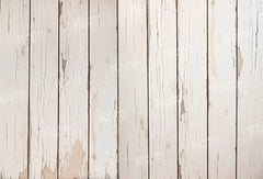Kate Old Beige Wood Floor Printed Backdrop for Photography