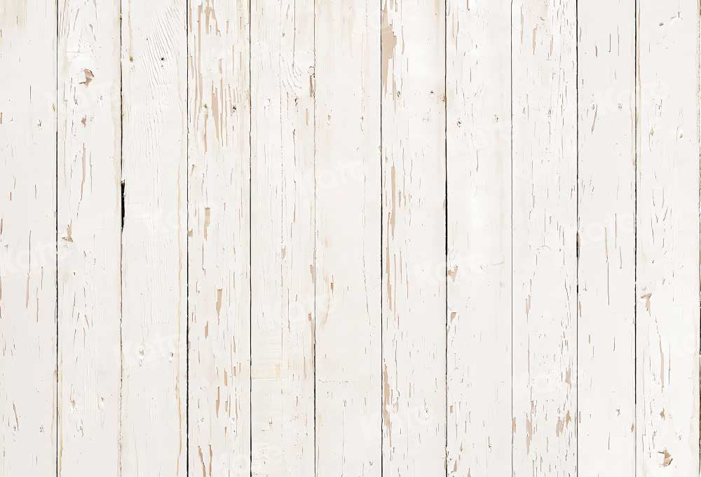 Kate White Wood Floor Backdrop for Photography