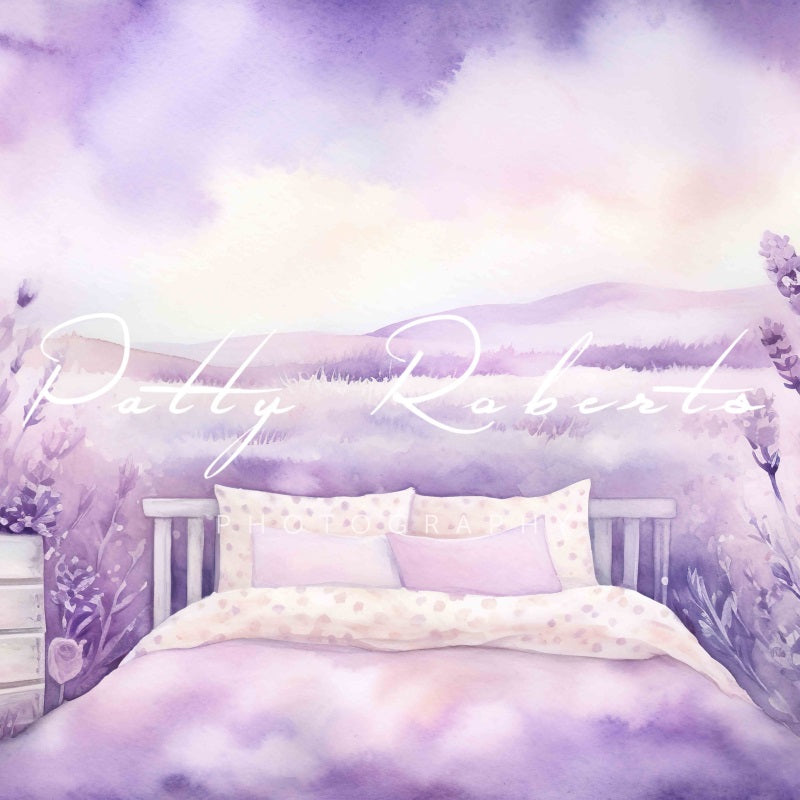Kate Summer Lavender Dreams Backdrop Designed by Patty Robert
