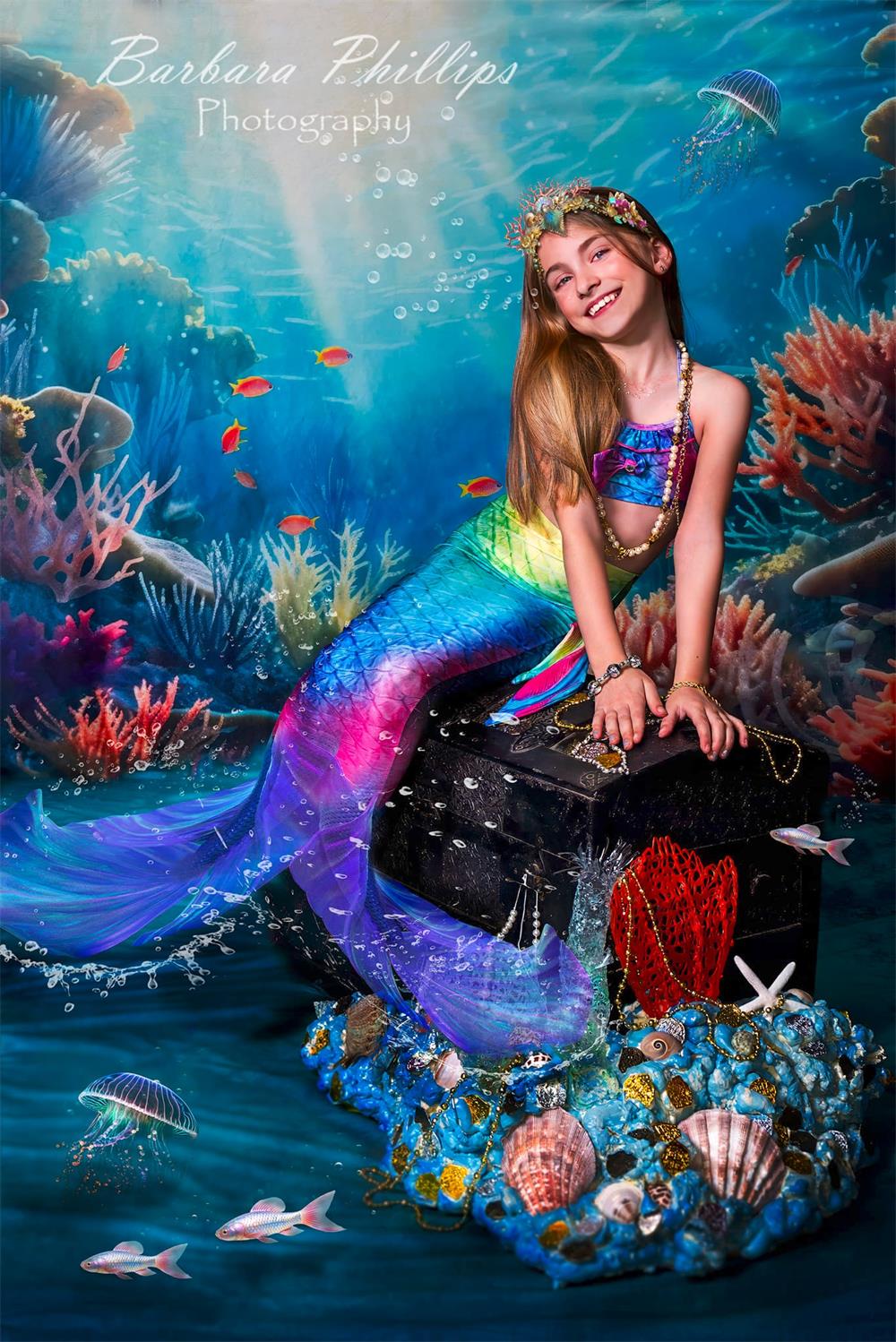 Kate Summer Sea Underwater World Backdrop Designed by Chain Photography