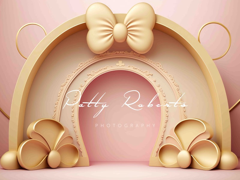 Kate Pink Minnie Mouse Backdrop Designed by Patty Robert
