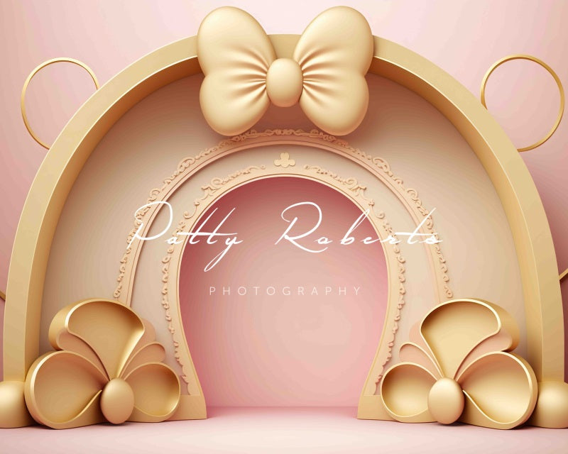 Kate Pink Minnie Mouse Backdrop Designed by Patty Robert