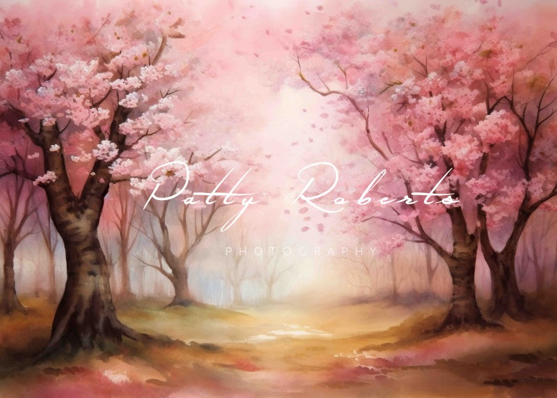 Kate Pink Trees Backdrop Designed by Patty Robert