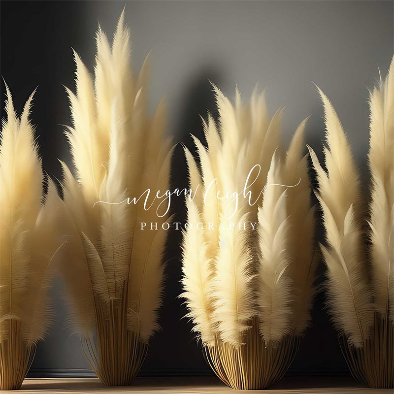 Kate Whimsical Pampas Backdrop Designed by Megan Leigh Photography