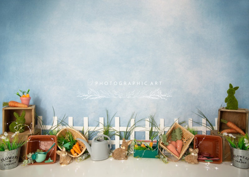 Kate Bunny Garden Backdrop for Photography Designed by Jenna Onyia