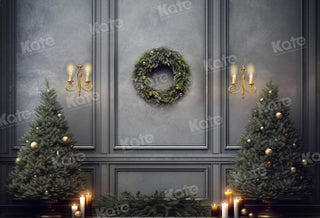 Albero di Natale Vintage Sfondo Murale Progettato da Chain Photography