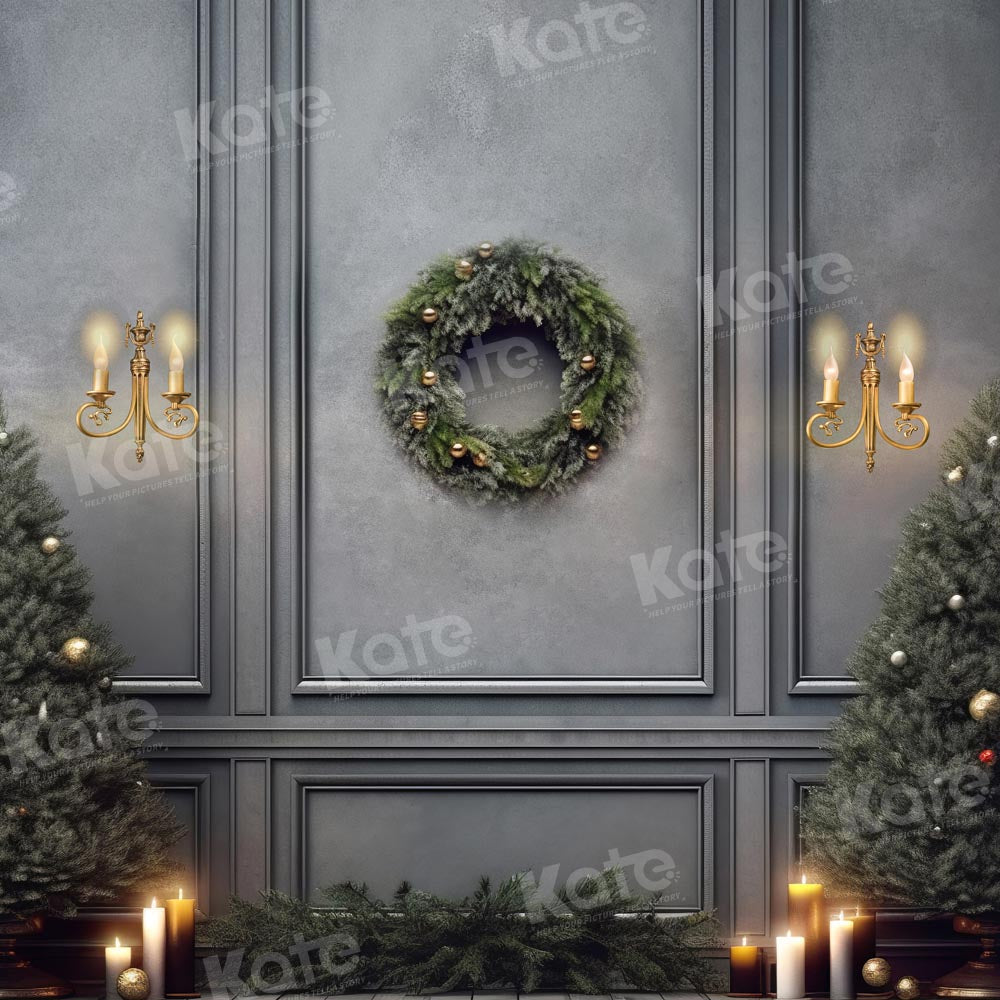 Kate Christmas Tree Vintage Wall Backdrop Designed by Chain Photography