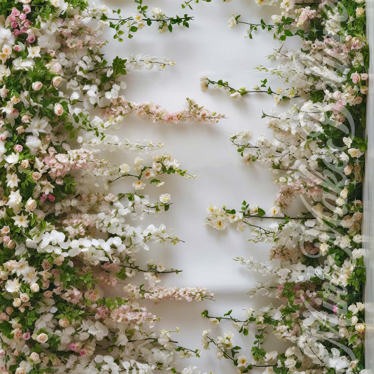 Elegant Spring Blossom Floral Backdrop