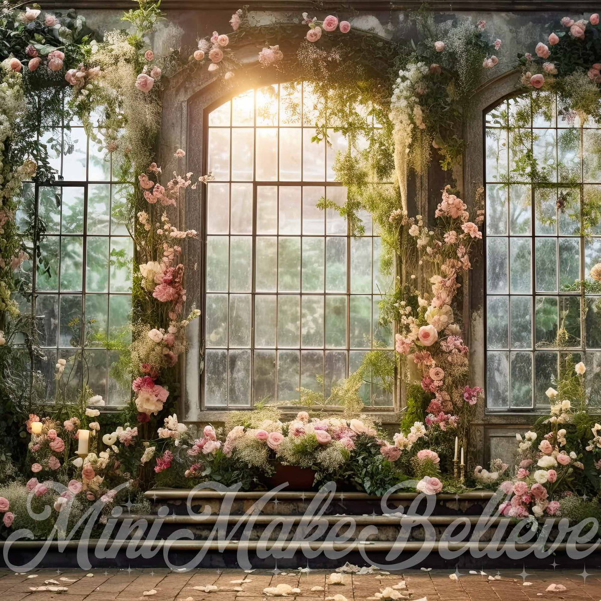 Kate Valentine Spring Wedding Romantic Roses in Arbitrarium Backdrop D