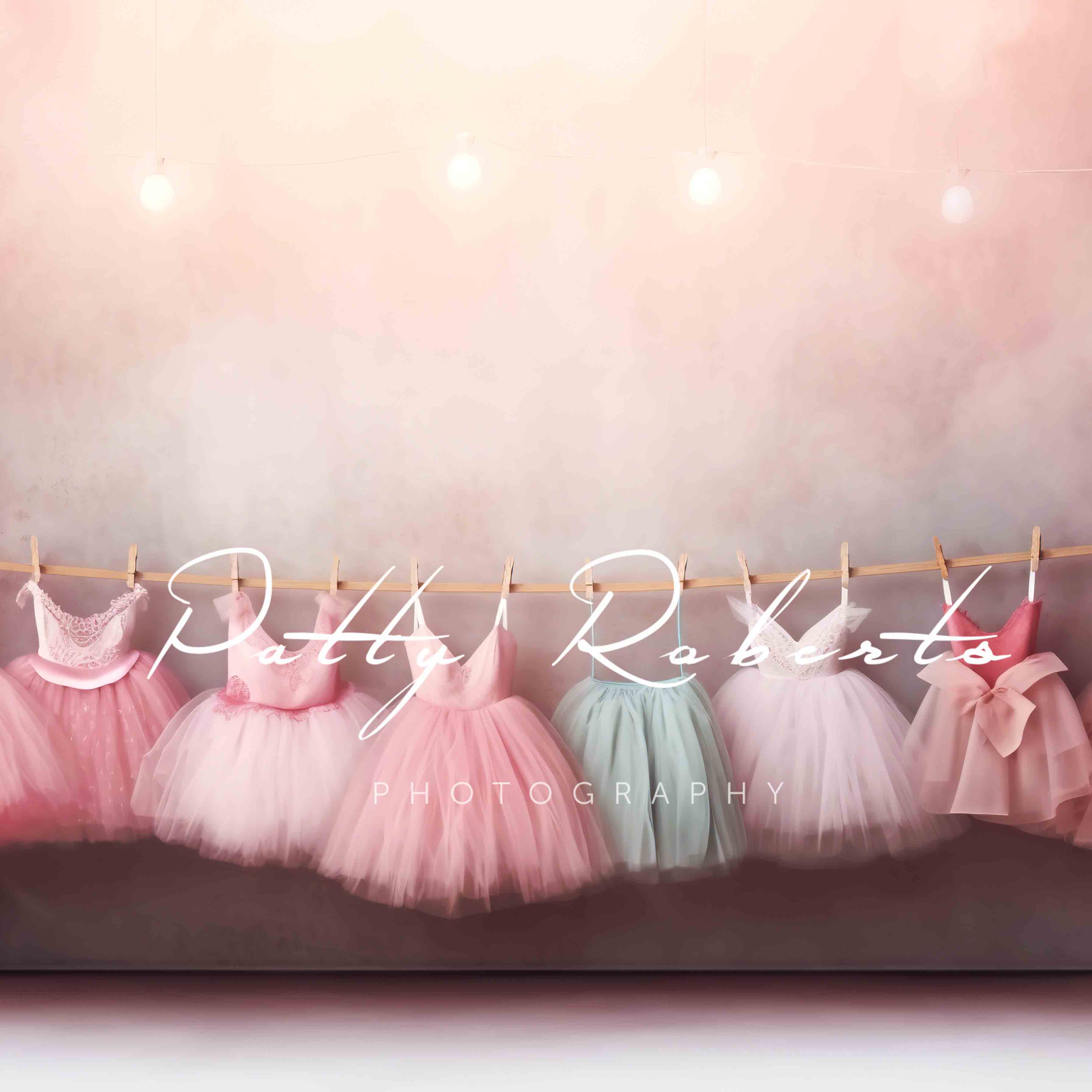 Kate Ballet Class Dresses Pink Backdrop Designed by Patty Robert