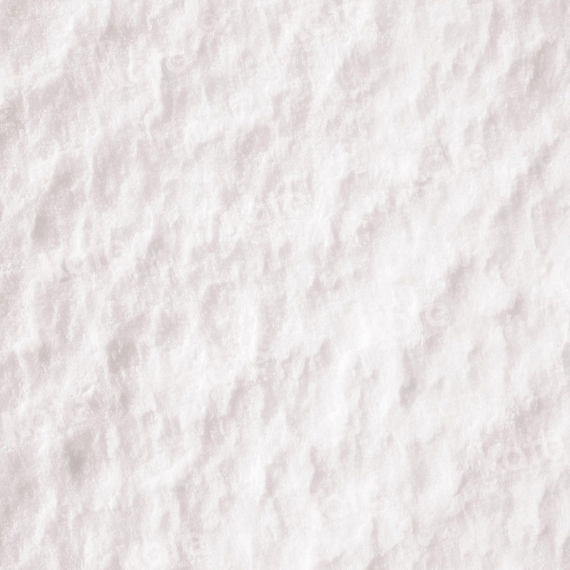 Kate White Winter Snow Floor Fleece Backdrop for Photography