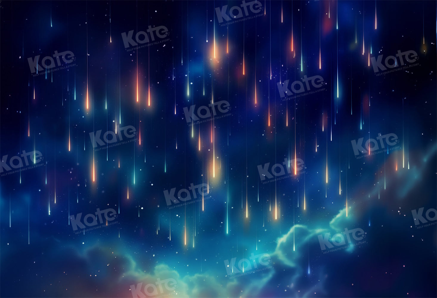 Kate Wish Night Sky Star Backdrop for Photography