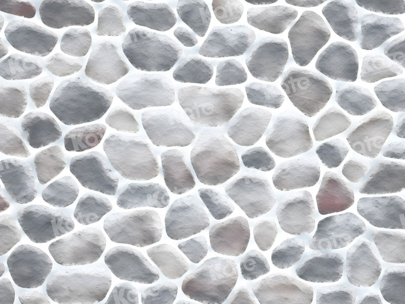 RTS Kate Winter Snowy Cobblestone Floor Backdrop for Photography