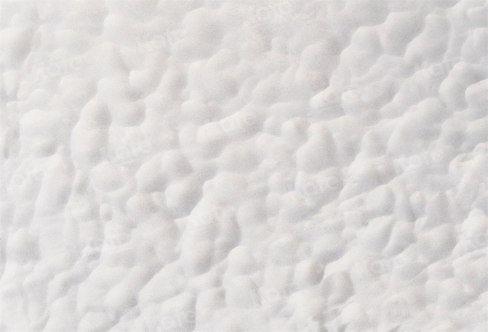 Kate Winter Snow Floor Fleece Backdrop for Photography