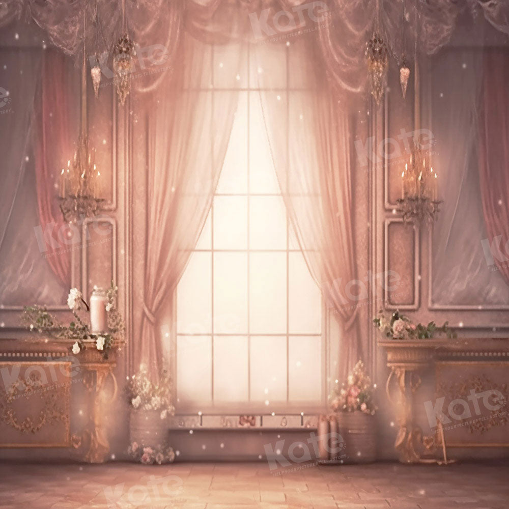 RTS Kate Pink Ballet Room Backdrop Designed by Chain Photography