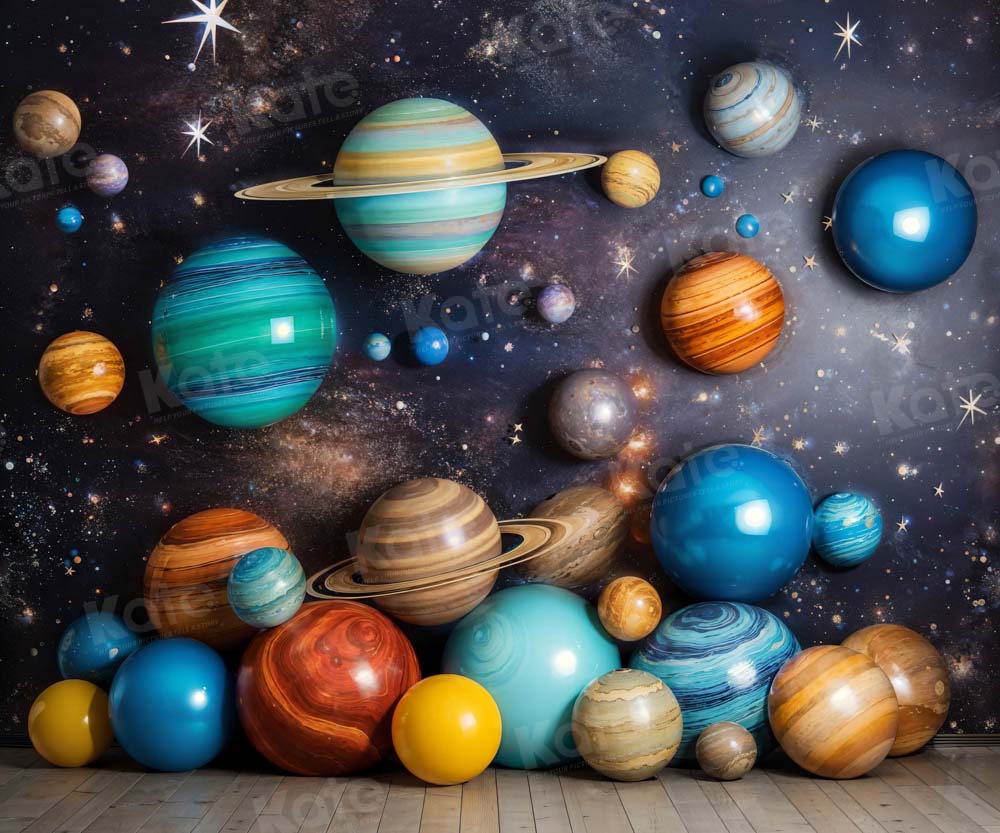 Kate Planet Galaxy Backdrop Designed by Emetselch