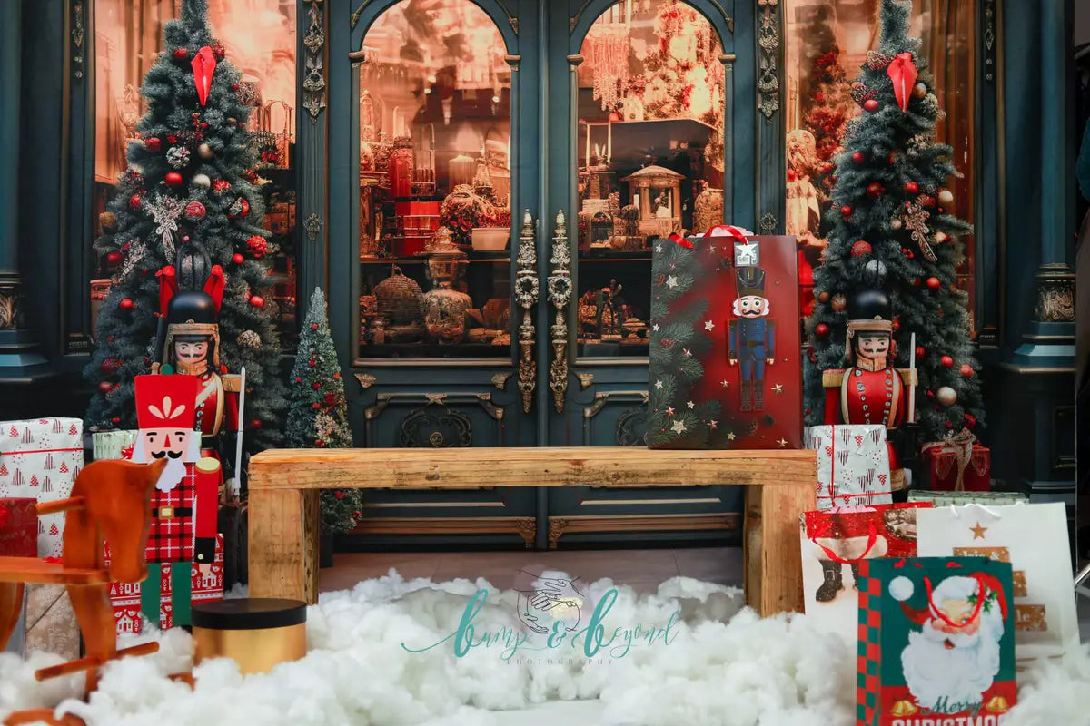 Kate Christmas Candy Store Backdrop Designed by Emetselch