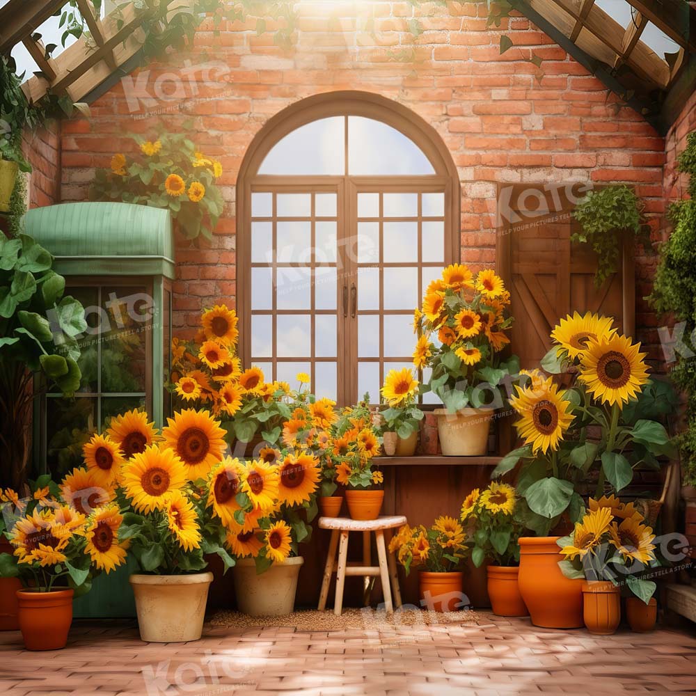 Kate Autumn/Summer Sunflower Room Backdrop Designed by Emetselch