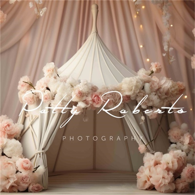 Kate Flower Tent Backdrop Designed by Patty Robert