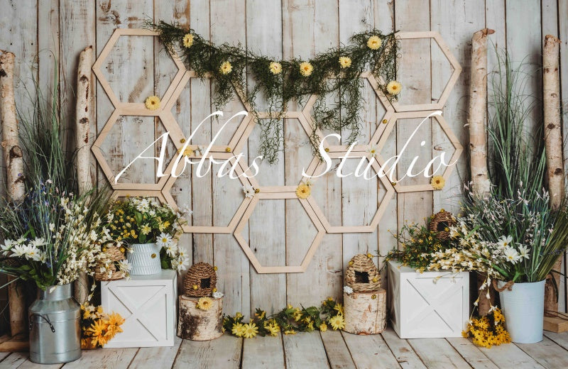 Hexagonal Buffet Backdrop Hexagon wedding backdrop 60 photos - Astyledwedding.com