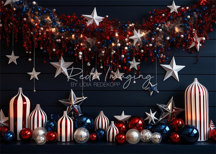 Kate America Christmas Decor Backdrop Designed by Lidia Redekopp