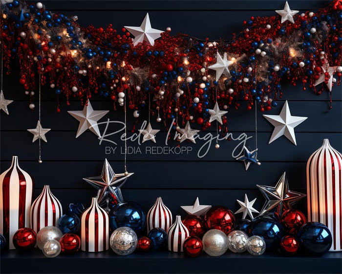 Kate America Christmas Decor Backdrop Designed by Lidia Redekopp