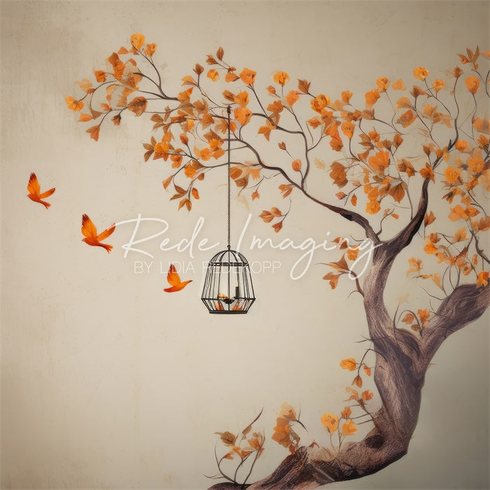 Kate Autumn/Fall Free Bird Backdrop Designed by Lidia Redekopp
