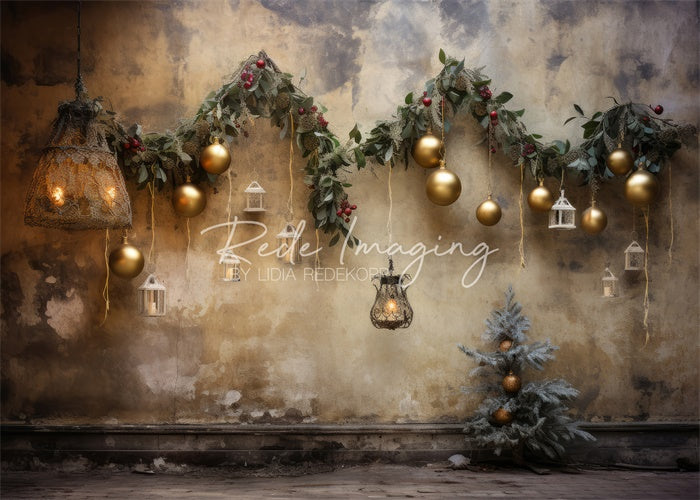 Kate Christmas Decay Backdrop Designed by Lidia Redekopp