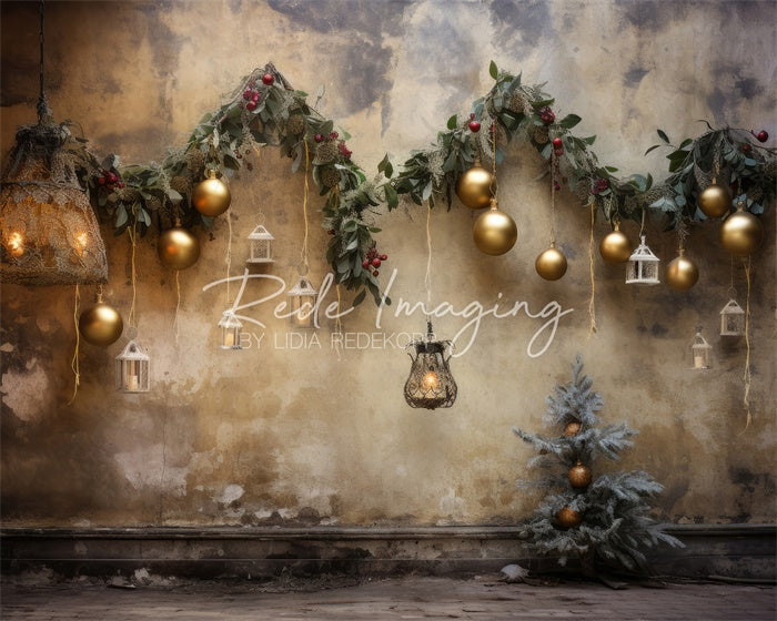 Kate Christmas Decay Backdrop Designed by Lidia Redekopp
