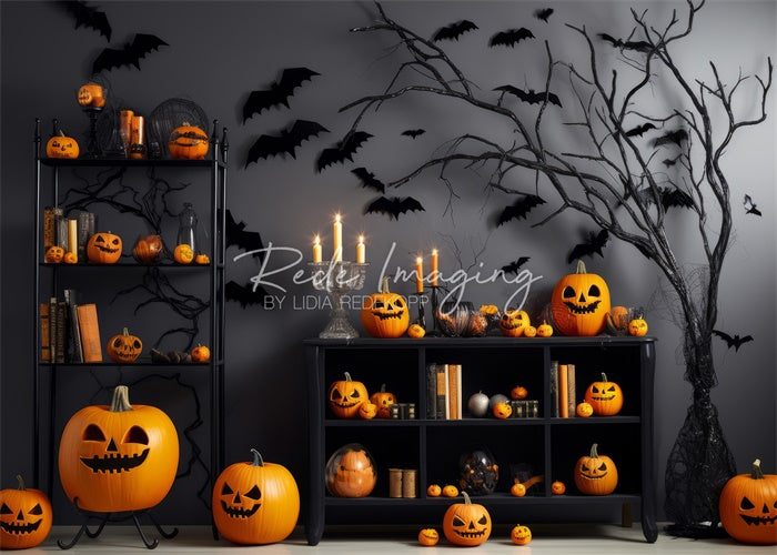 Kate Spooky Halloween Wall Backdrop Designed by Lidia Redekopp