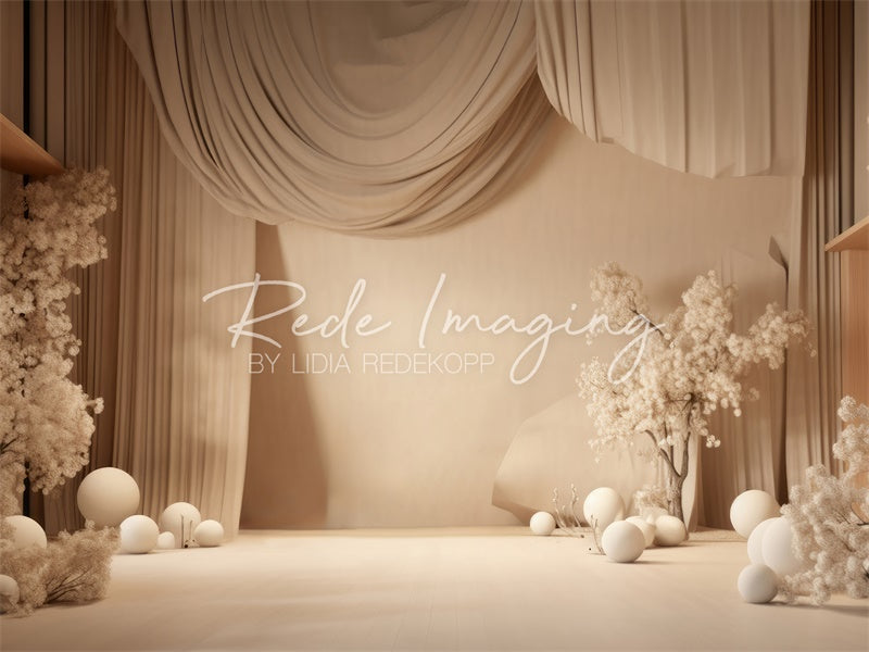 Kate Beige Performace Stage Backdrop Designed by Lidia Redekopp