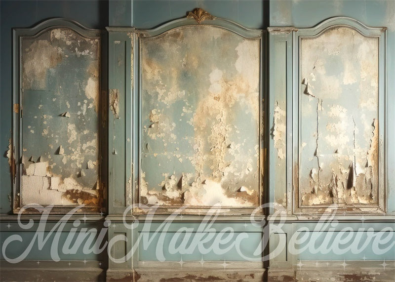 Kate Fancy Distressed Wall Backdrop Designed by Mini MakeBelieve