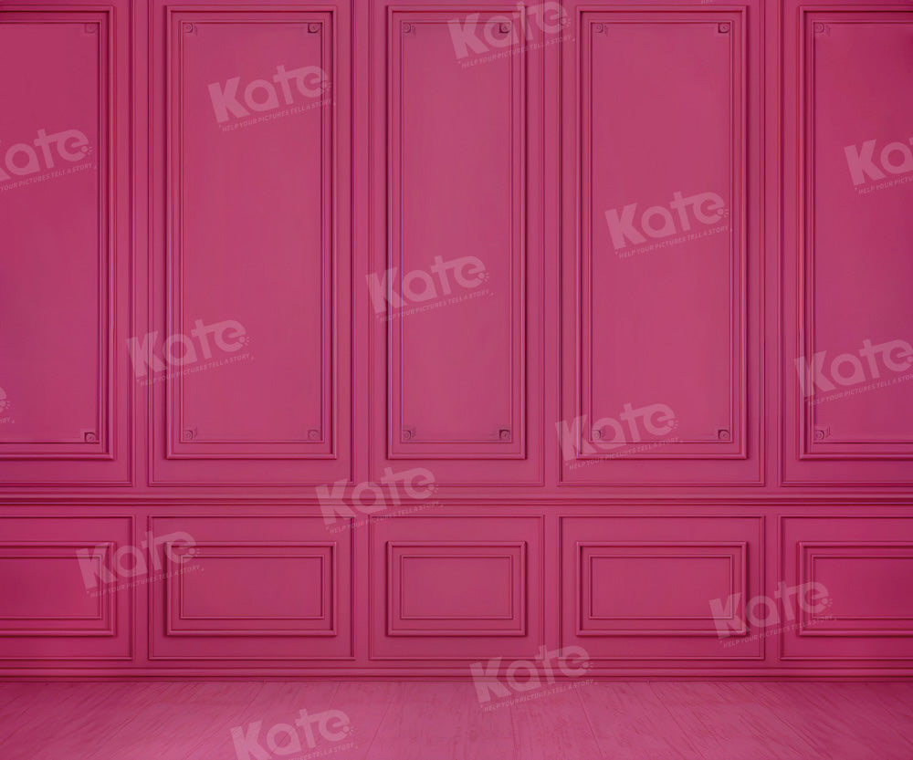 Kate Fashion Doll Pink Wall Backdrop for Photography