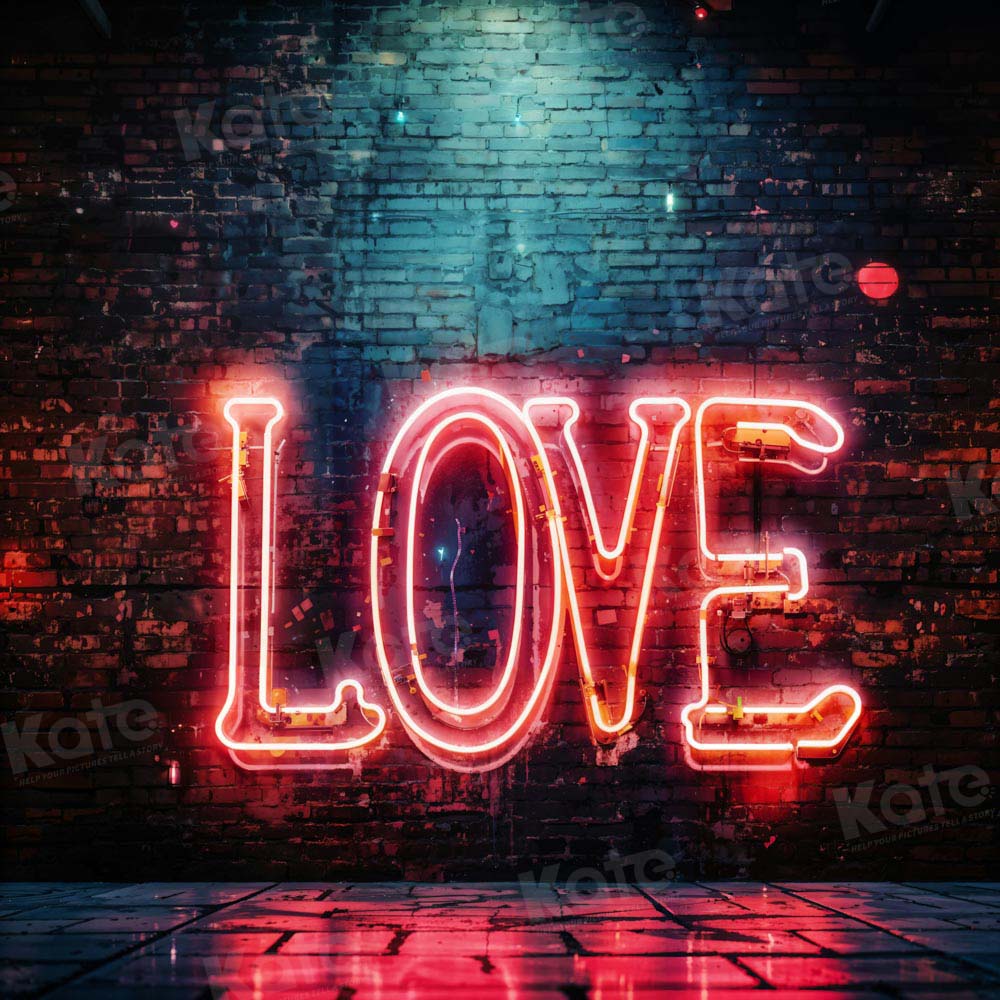 Valentijnsdag Love Light-achtergrond ontworpen door Chain Photography