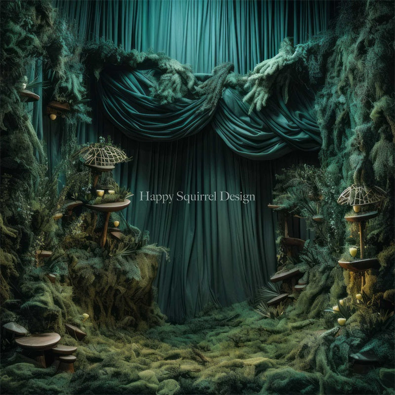 Kate Witch's Greenwood Miracle Backdrop Designed by Happy Squirrel Design