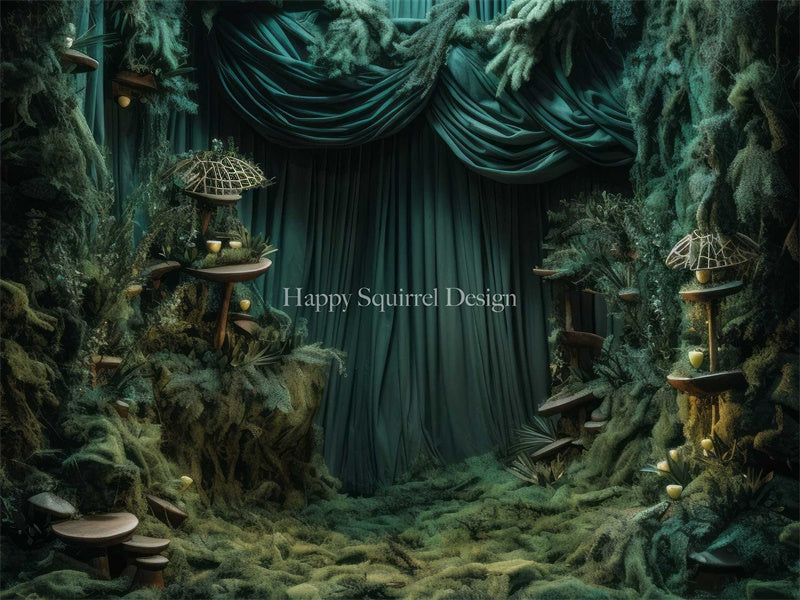 Kate Witch's Greenwood Miracle Backdrop Designed by Happy Squirrel Design