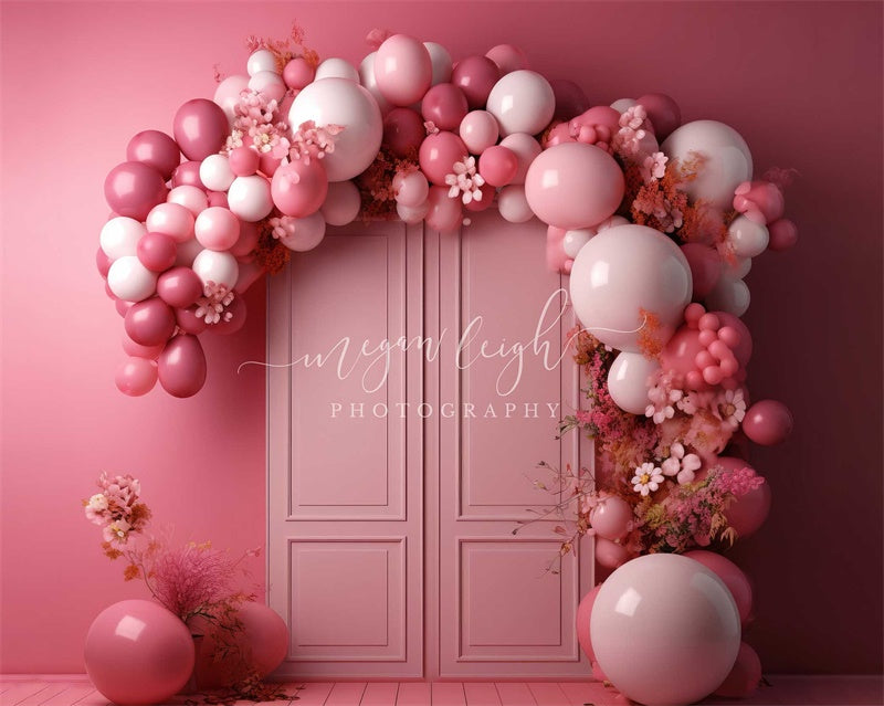 Kate Pink Bliss Arch Backdrop Designed by Megan Leigh Photography