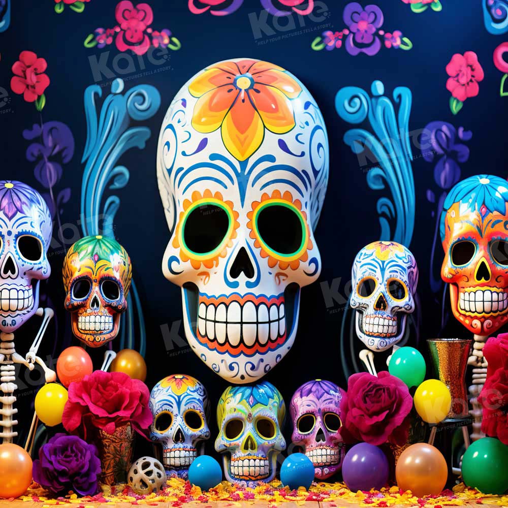 Kate Day of The Dead Backdrop for Photography