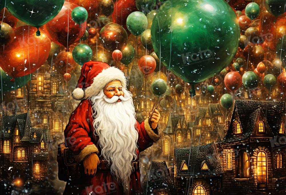 Santa Claus Backdrop