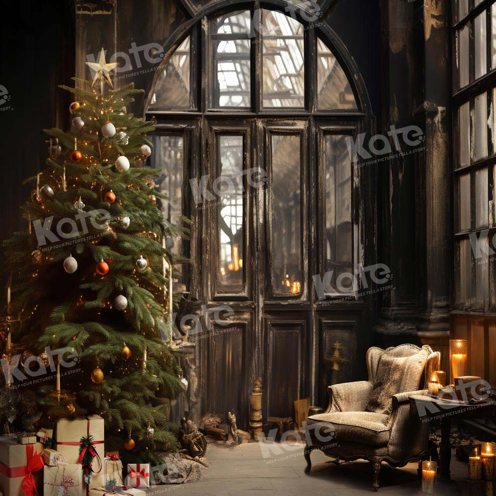 Kate Christmas Tree Arch Room Backdrop Designed by Emetselch