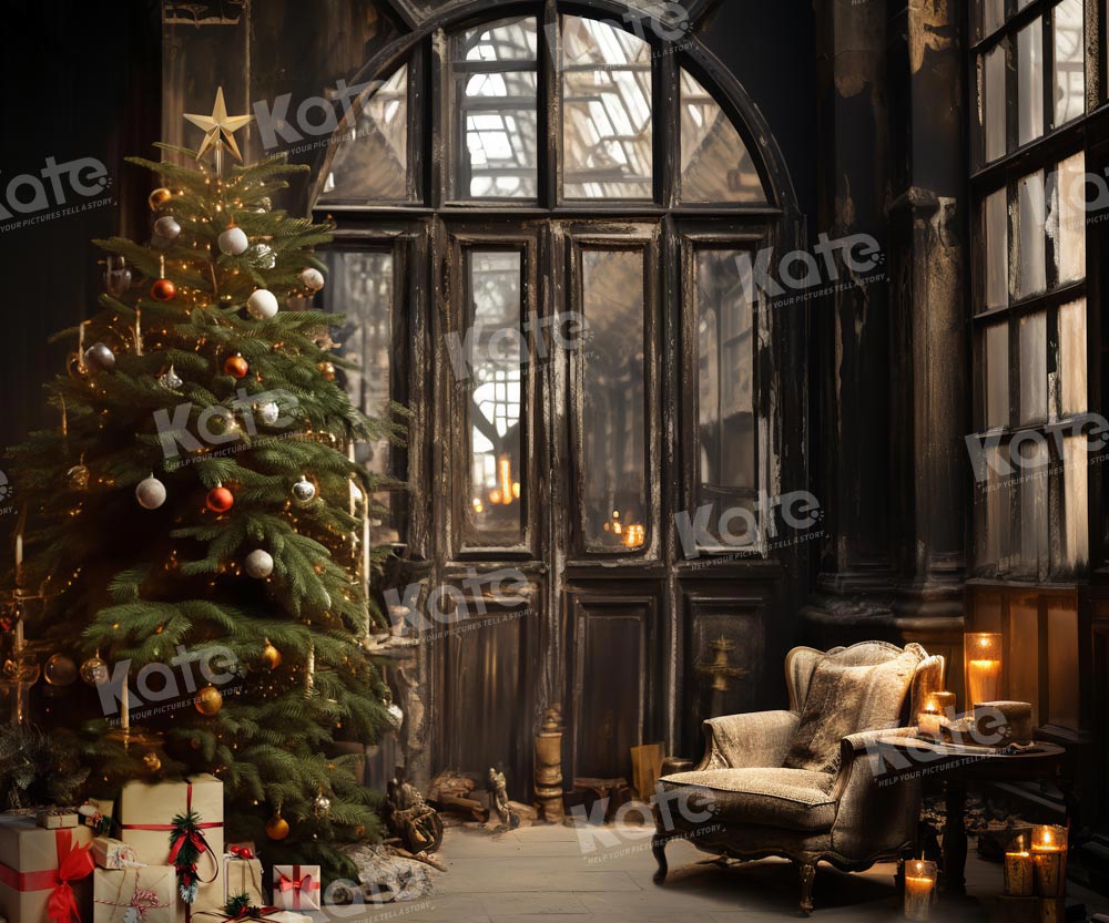 Kate Christmas Tree Arch Room Backdrop Designed by Emetselch