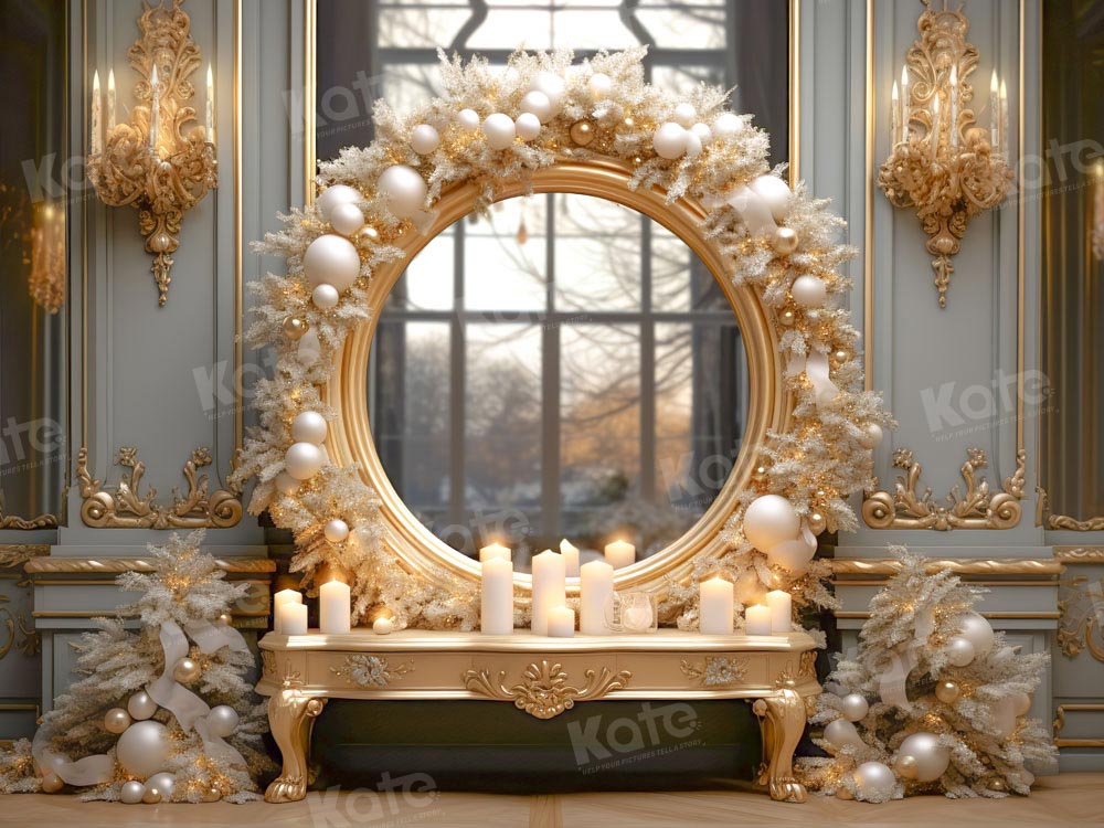 Kate Candle Balloon Mirror Wall Backdrop Designed by Emetselch