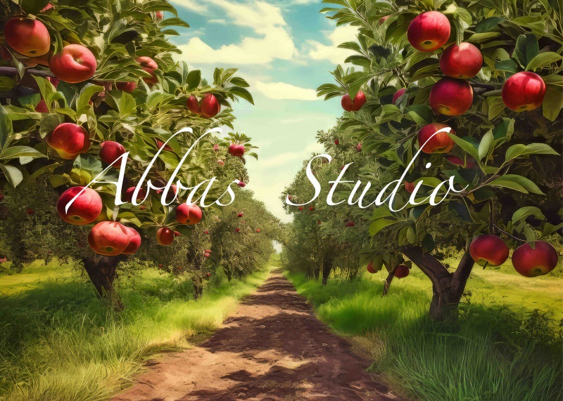Kate Apple Tree Path Backdrop Designed by Abbas Studio