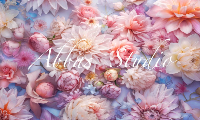 RTS Kate Spring Floral Wall Backdrop Designed by Abbas Studio