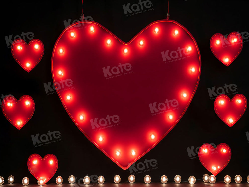 Kate Shining Love Lamp Backdrop for Photography