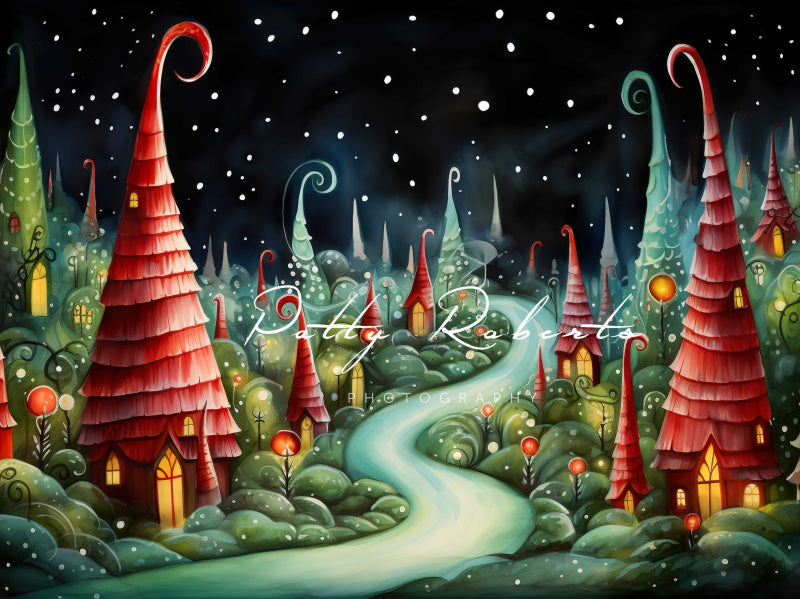 Kate Christmas Fantasy Whoville Background Designed by Patty Robert