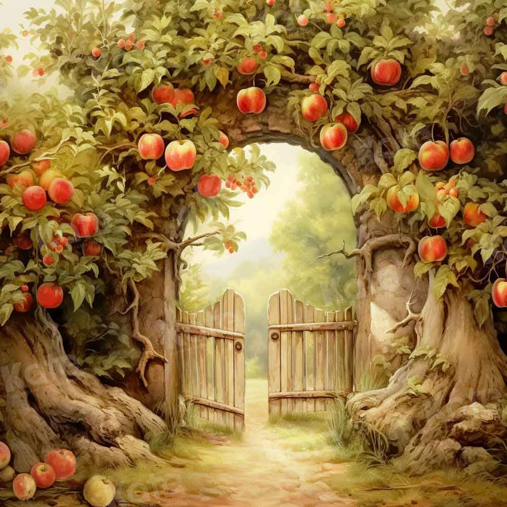Kate Apple Tree Arch Backdrop Designed by GQ