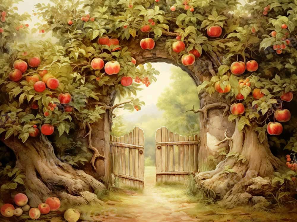 Kate Apple Tree Arch Backdrop Designed by GQ